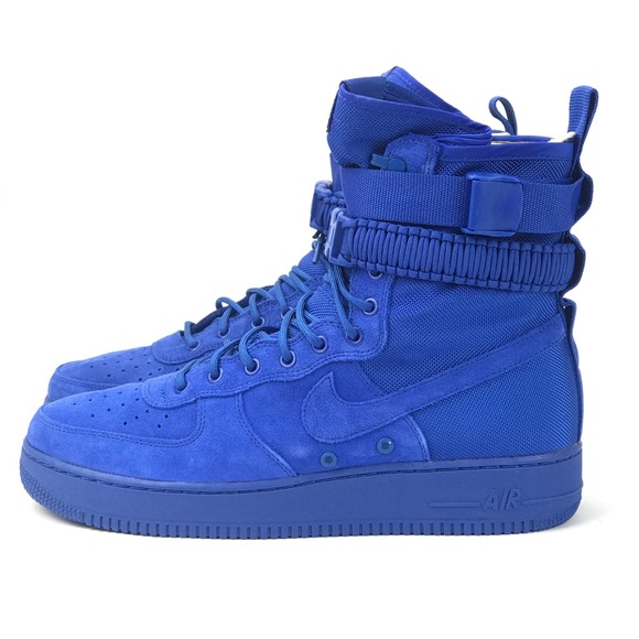 Nike Air Mens SF AF1 Game Royal Blue Boots Sz 9-13 - Picture 4 of 8